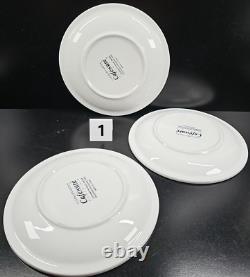 12 Pc Culinary Arts Cafeware Plate Bowl Mug Set White Restaurant Styled Dish Lot