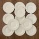 12 Wedgwood Cream Ware PATRICIAN Etruria & Barlaston Dinner Plates Ivory 10.5