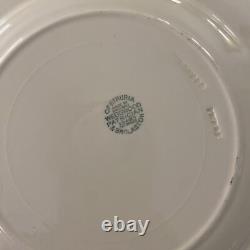 12 Wedgwood Cream Ware PATRICIAN Etruria & Barlaston Dinner Plates Ivory 10.5