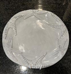 12 piece dinnerware set of Vietri Incanto Mare White