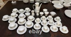 120 Pc Rosenthal Raymond Loewy Mid Century China Set. Pure White