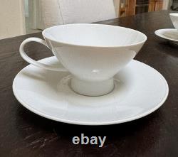 120 Pc Rosenthal Raymond Loewy Mid Century China Set. Pure White