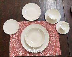 120 Pc Rosenthal Raymond Loewy Mid Century China Set. Pure White