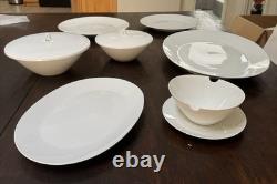 120 Pc Rosenthal Raymond Loewy Mid Century China Set. Pure White