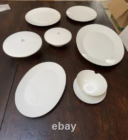 120 Pc Rosenthal Raymond Loewy Mid Century China Set. Pure White