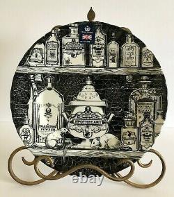 12pc ROYAL WESSEX Apothecary DINNERWARE SET Skull Witches Brew HALLOWEEN NWT