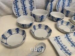 16 Pc Asian Dinner/Sushi/Rice/Soup/Sides Dinnerware