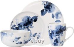 16 Pcs Dinnerware Set Gift for 4 Dishwasher-safe freezer-safe Handpaint country