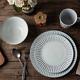 16-Piece Adele Dinnerware Set, Durable Stoneware Dishes, Service for 4, Dinner P