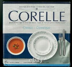 16-Piece Corelle Country Cottage Dinnerware Set New in Box