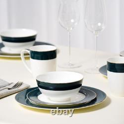 16-Piece Dinnerware Set, Dinner Plates, Bowls and Mugs Set, Dishware Set for 4