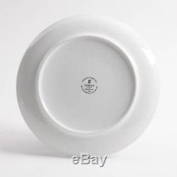 16 Piece Round Dinnerware Set Kitchen White Dining Plates Dishes Bowls Mugs