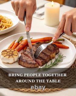 16-Piece White Stoneware Dinnerware Set for 4, Microwave & Dishwasher Safe