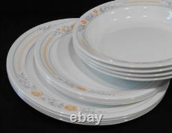 16-pc Corelle APRICOT GROVE DINNERWARE SET with Dinner Lunch Plates Bowls Cups