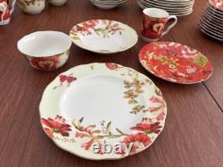 16pc 4 each Dinner Salad PLATE CEREAL BOWL MUG 222 Fifth LUTECE