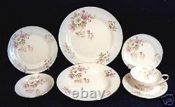 175-pcs (or Less) Of Tirschenreuth Pat. #246 Apple Blossom Bavarian Fine China