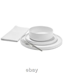 176$ The Cellar Aaden Matte Stackable 12 Pc Dinnerware Set Service for 4