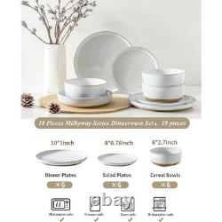 18-Piece Dinnerware Set 6 Bohemian Design Microwave Safe Scratch Resistant New
