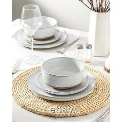 18-Piece Dinnerware Set 6 Bohemian Design Microwave Safe Scratch Resistant New