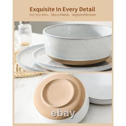 18-Piece Dinnerware Set 6 Bohemian Design Microwave Safe Scratch Resistant New