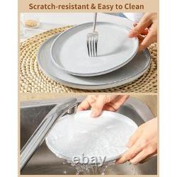 18-Piece Dinnerware Set 6 Bohemian Design Microwave Safe Scratch Resistant New