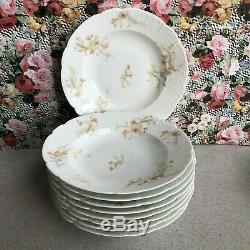1888-1896 Haviland Limoge china 10 Coupe bowls St Lazare Excd dinnerware