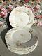 1888-1896 Haviland Limoge china set of 6 dinner plates St Lazare Excd dinnerware