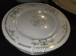 19 Pcs vintage Juliet pattern dinnerware set from the Cotillion Collection by