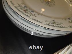 19 Pcs vintage Juliet pattern dinnerware set from the Cotillion Collection by