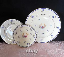 1950's CORONADO Cornflowers Dinnerware Set, H&C Hass and Czjzek, Bohemia