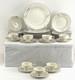 1960's MID CENTURY ATOMIC Syracuse China POLARIS Place Settings 37 Piece Set