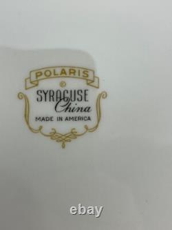 1960's MID CENTURY ATOMIC Syracuse China POLARIS Place Settings 37 Piece Set