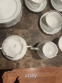 1960s Walbrzych Dinnerware 46 Pieces