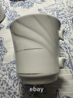 1990s Vintage Gibson White And Gold China DinnerWare Set 60 -piece