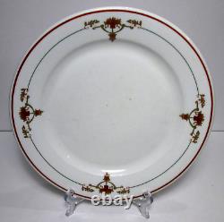 2 Buffalo China Southern Railway Peach Blossom Dinner Plates 9 1/4 Railroad RR