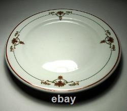 2 Buffalo China Southern Railway Peach Blossom Dinner Plates 9 1/4 Railroad RR