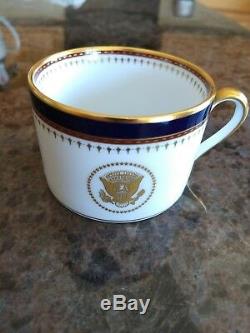 2 Pieces Presidential Air Force One White House Ronald Reagan Cup and Saucer