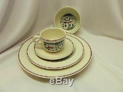 20pc Porcelain Dinnerware Set Villeroy & Boch Naif Christmas CHINA Service for 4