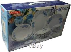 22 PCS Melamine Dinnerware Ware Set Plates Bowls Dishes Dinner Kitchen Plates
