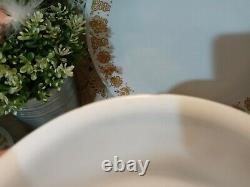 24-pc Vintage CORELLE BUTTERFLY GOLD Dinnerware Set plate bowl cup saucer