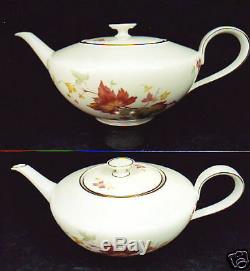24-pcs (or Less) Of Hutschenreuther Maple Leaf Pattern #8205 China
