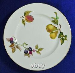 24pc Set Royal Worcester Evesham Gold China Dinnerware Service For 6 England