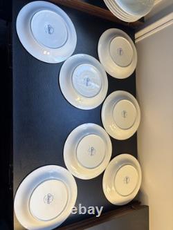 25 piece White Four Season Gibson Dinner Set
