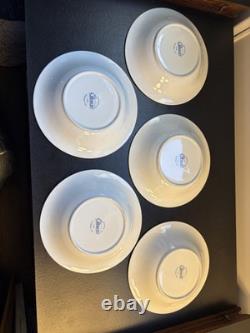 25 piece White Four Season Gibson Dinner Set