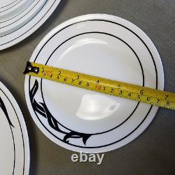 28 Pieces Corelle LYRICS Dinnerware four 7-Pc. Place Setting Service for 4