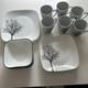 29pc Corelle Timber Shadows Dinnerware Set