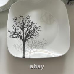 29pc Corelle Timber Shadows Dinnerware Set