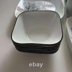 29pc Corelle Timber Shadows Dinnerware Set