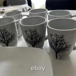 29pc Corelle Timber Shadows Dinnerware Set