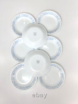 31 Pcs Corelle SEA AND SAND Blue & Tan Floral Dinnerware Set Service for 8 -1